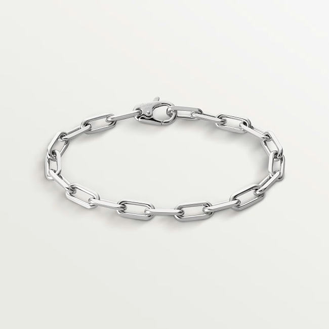 Cartier Bracelet Santos de Chain White Gold - 1