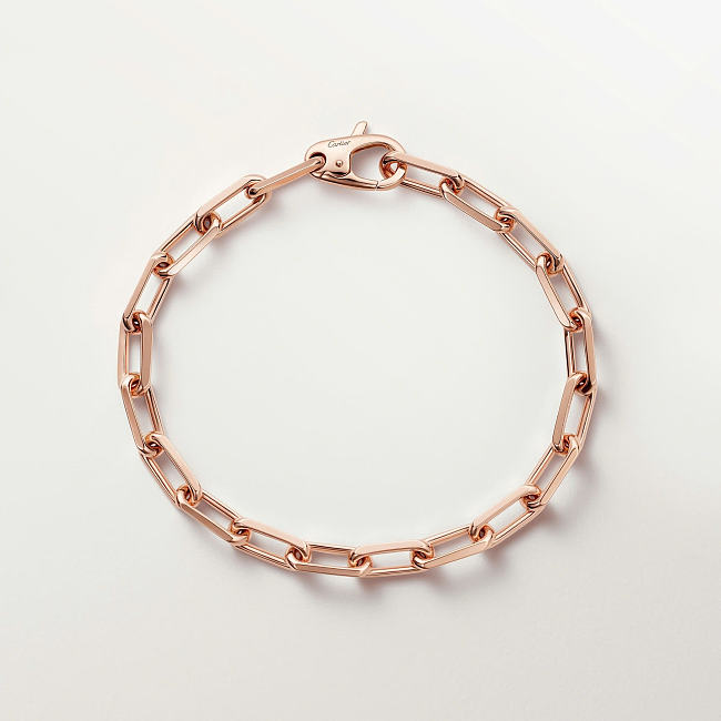 Cartier Bracelet Santos de Chain Rose Gold - 1