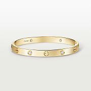 Catier Love Bracelet 4 Diamonds CA5210-01 (6.1 mm) - 1
