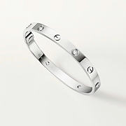 Catier Love Bracelet 4 Diamonds CA5210-02 (6.1 mm) - 6