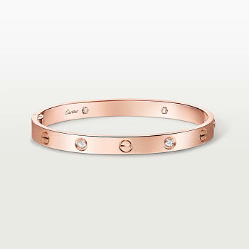 Catier Love Bracelet 4 Diamonds CA5210-03 (6.1 mm)