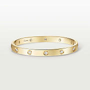 Catier Love Bracelet 10 Diamonds CA2225-01 - 2