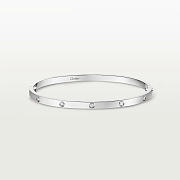 Catier Love Bracelet Small Model 10 Diamonds CA1070-02 - 5