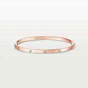 Catier Love Bracelet Small Model 10 Diamonds CA1070-03 - 5