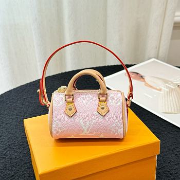 LV x TM Micro Speedy Monogram Multicolor M02459-03