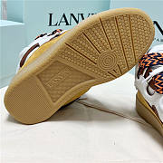 Lanvin Curb Lace-up Sneakers Yellow White - 5