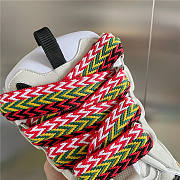 Lanvin Curb Lace-up Sneakers White - 2