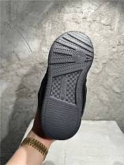 Lanvin Curb Sneaker Black Gray - 5