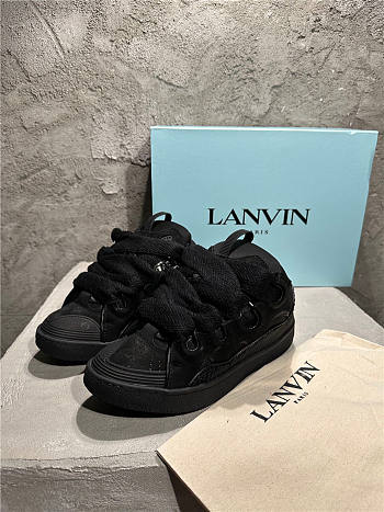 Lanvin Curb Sneaker Black 