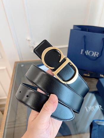 Christian Dior Calfskinbelt 35 MM CD0010-01