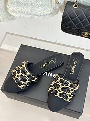 Chanel Slide with Chain Strap CC2140-01 - 6