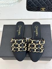 Chanel Slide with Chain Strap CC2140-01 - 5