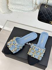 Chanel Slide with Chain Strap CC2140-02 - 6