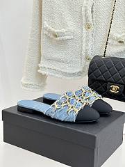 Chanel Slide with Chain Strap CC2140-02 - 5