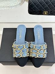 Chanel Slide with Chain Strap CC2140-02 - 3