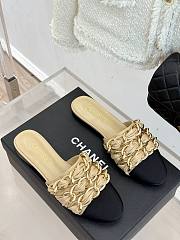 Chanel Slide with Chain Strap CC2140-04 - 5