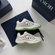 Dior B30 Sneaker Low Top Green White - 4