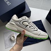 Dior B30 Sneaker Low Top Green White - 3