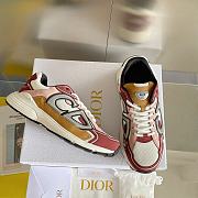 Dior B30 Sneaker Red and Pink Technical Fabric - 3