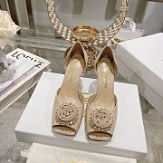 Dior High Heels Pearl Rose D5102-03 (9cm) - 5