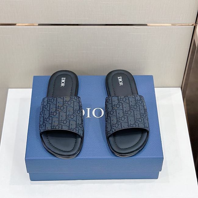 Dior Slide Canvas Strap Oblique Pattern D5414 - 1