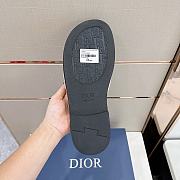 Dior Slide Ostrich Pattern Straps D7410-01 - 5