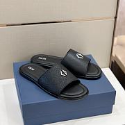 Dior Slide Ostrich Pattern Straps D7410-01 - 4