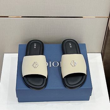 Dior Slide Ostrich Pattern Straps D7410-02