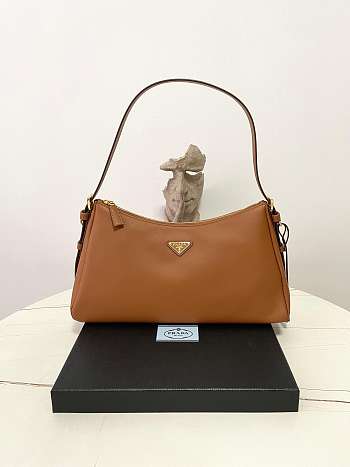 Prada Aimée Leather Caramel Size 31x18x10cm