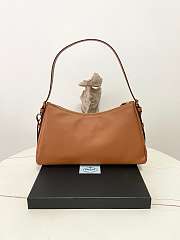 Prada Aimée Leather Caramel Size 31x18x10cm - 3