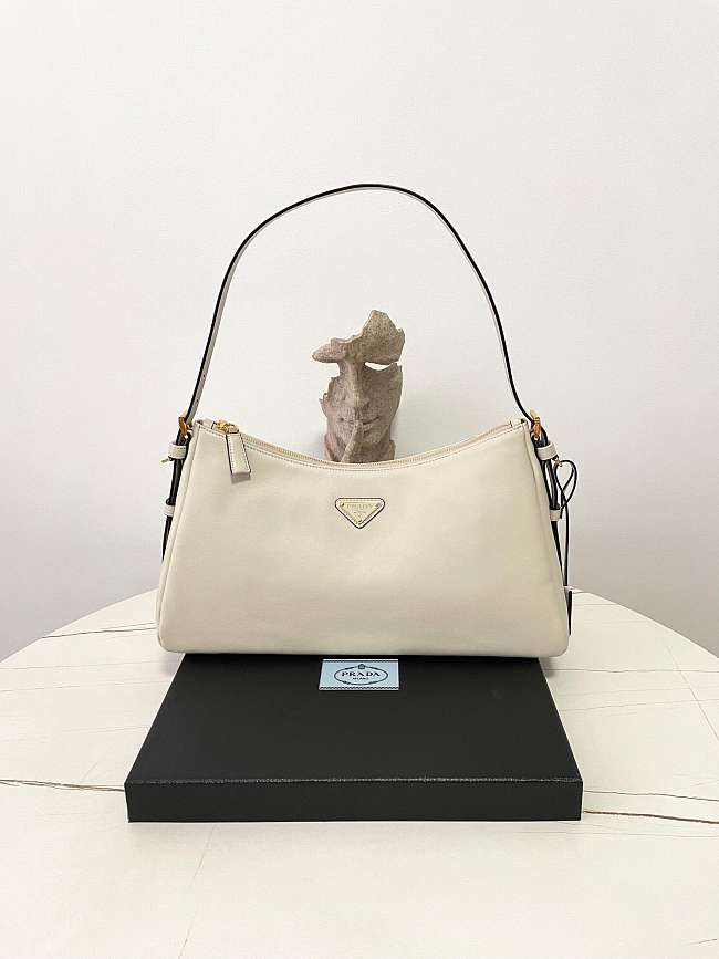 Prada Aimée Leather White Size 31x18x10cm - 1