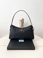 Prada Aimée Leather Black Size 31x18x10cm - 1