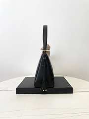 Prada Aimée Leather Black Size 31x18x10cm - 6