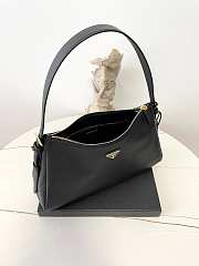 Prada Aimée Leather Black Size 31x18x10cm - 3