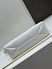 Prada Aimée Leather White Size 39x24x11cm - 6