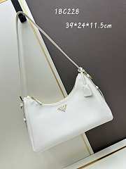 Prada Aimée Leather White Size 39x24x11cm - 3