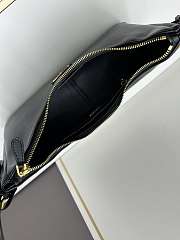 Prada Aimée Leather Black Size 39x24x11cm - 6