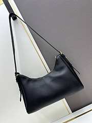 Prada Aimée Leather Black Size 39x24x11cm - 2