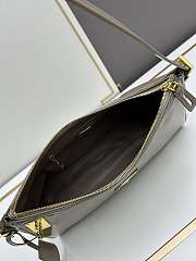 Prada Aimée Patent Leather Brown Bag Size 34x19x10cm - 4