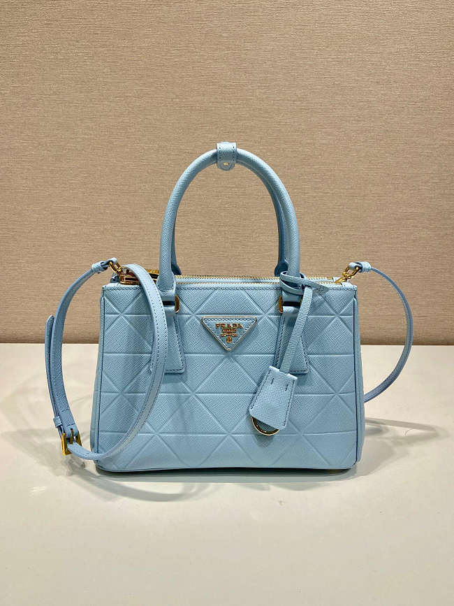 Prada Bag with Stitching-PR2103 Size 20x15x9cm - 1