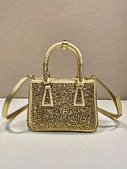 Prada Crystal Galleria P31621 Size 18x12x8cm - 2
