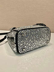 Prada Crystal Galleria P31622 Size 18x12x8cm - 4