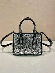 Prada Crystal Galleria P31622 Size 18x12x8cm - 3