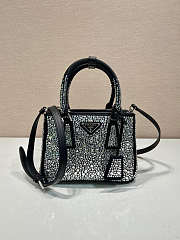 Prada Crystal Galleria P31622 Size 18x12x8cm - 2