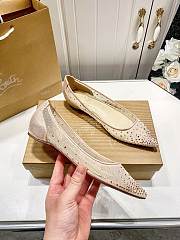 Christian Louboutin Follies Strass Flat Rhinestones C2205-01 - 6
