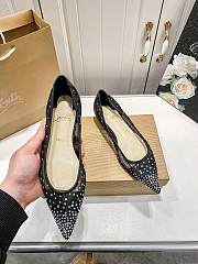Christian Louboutin Follies Strass Flat Rhinestones C2205-02 - 6