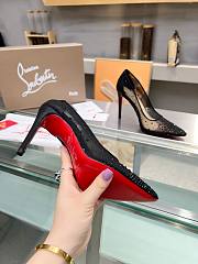 Christian Louboutin Follies Strass Heels Black 10cm - 2
