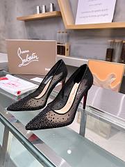 Christian Louboutin Follies Strass Heels Black 10cm - 5