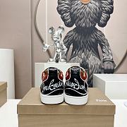 Christian Louboutin Fun Louis Junior Spikes Black Red - 5