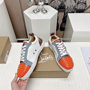 Christian Louboutin Fun Louis Junior Spikes Crocembossed - 3